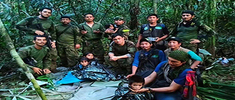 整個國家為之喜悅！迷失哥倫比亞叢林的4名兒童，已經(jīng)獲救了！