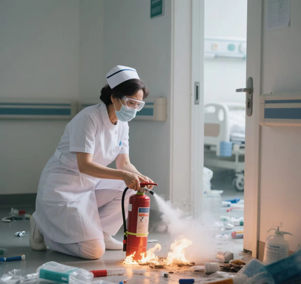 手術(shù)室防火演練，筑牢生命安全防線
