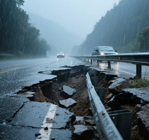 北京強(qiáng)降雨來襲，路段崩塌怎么辦？這份應(yīng)對指南請收好！