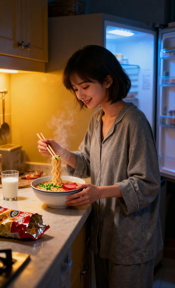 睡前餓了，吃還是不吃？