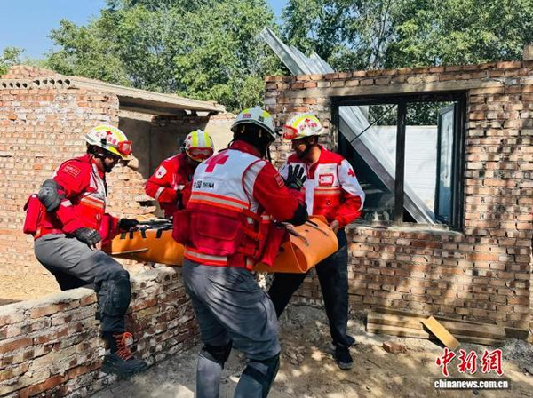 青海紅十字會(huì)2025應(yīng)急救援演練：守護(hù)高原生命防線