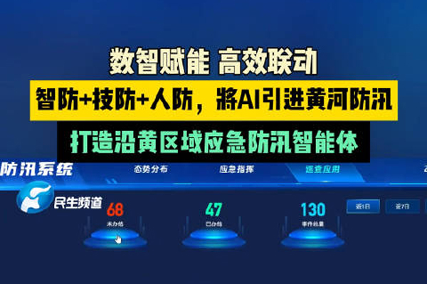 智能防汛，AI賦能應(yīng)急體系守護(hù)黃河防汛