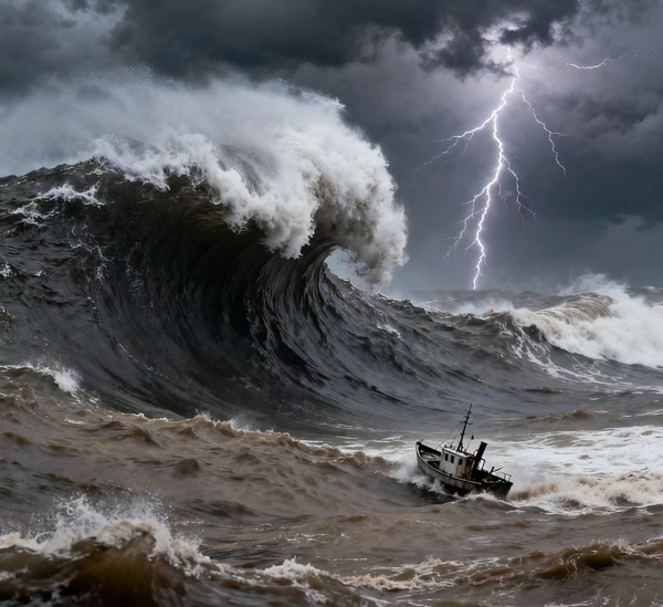 國(guó)家海洋預(yù)報(bào)臺(tái)發(fā)布海浪紅色警報(bào)：廣東近岸海域?qū)⒊霈F(xiàn)4米以上巨浪到狂浪